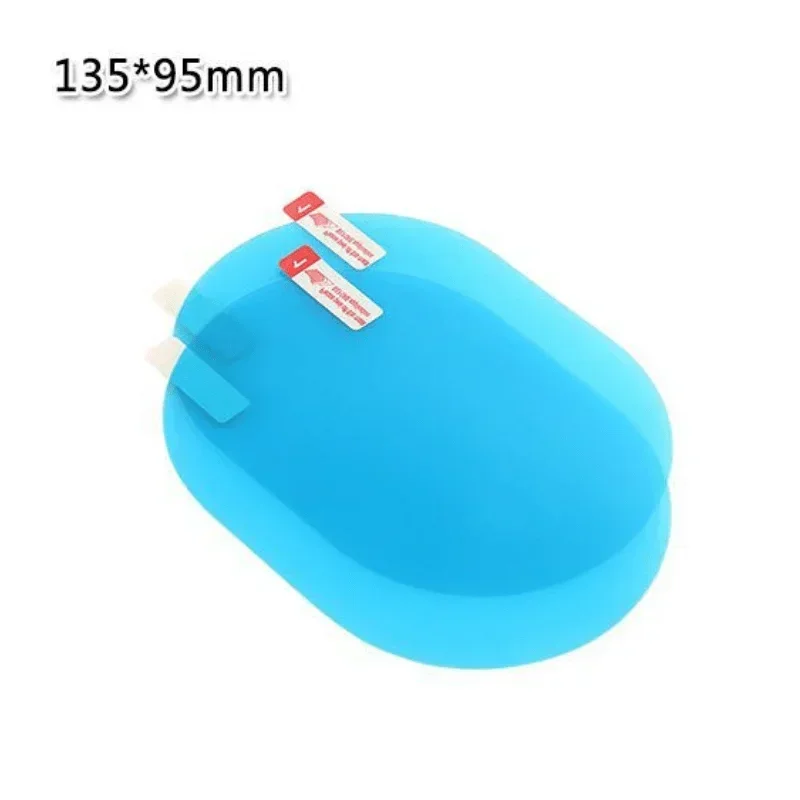 6PC 防雨フィルムステッカー車のバックミラー保護防雨防霧防水ステッカー車の窓透明ステッカー