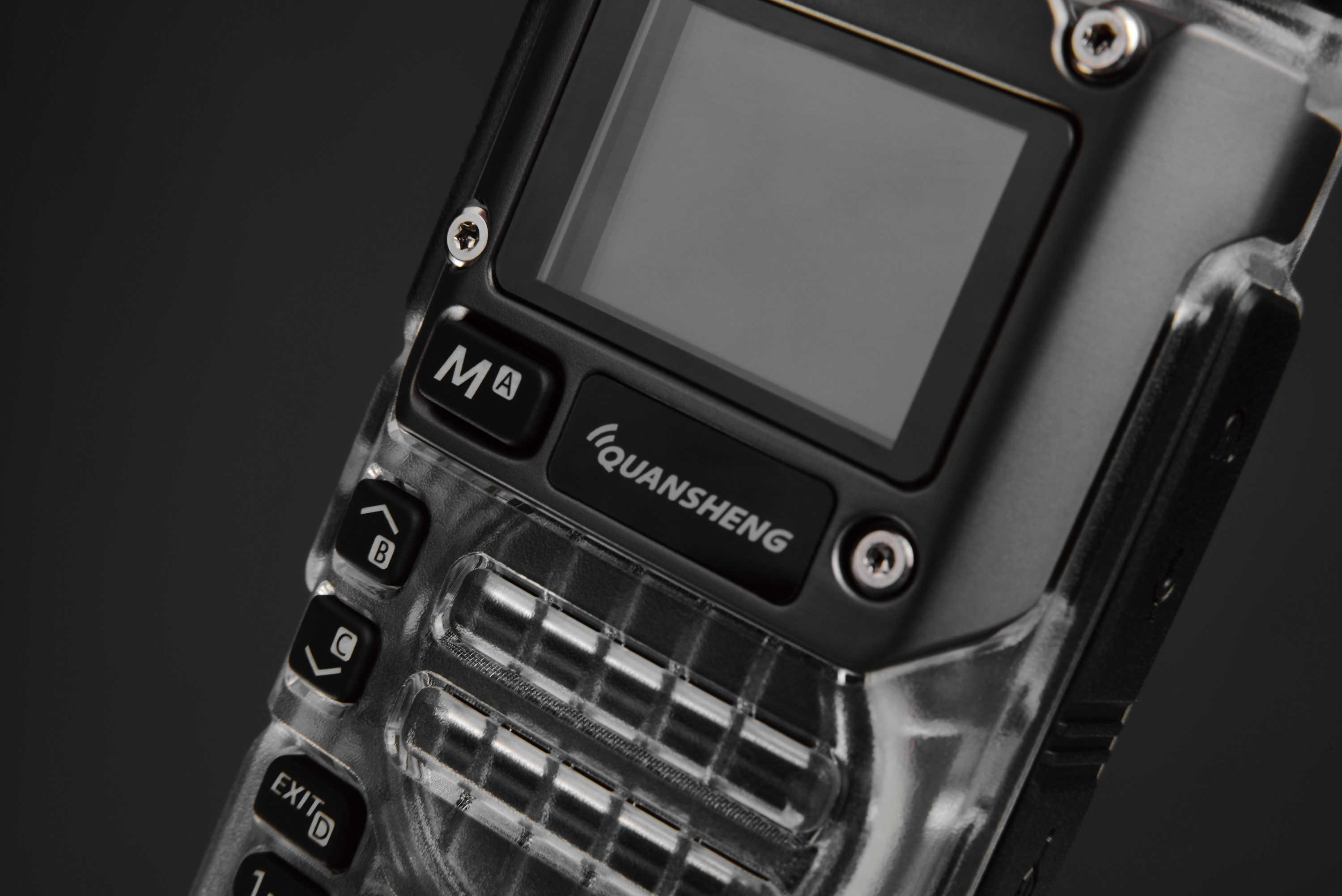 Quansheng UV-K5(8) UV-K58 UV-K6 UVK58 투명 5W C 타입 충전 멀티 밴드 DTMF AM 50-600MHz NOAA 양방향 cb무전기