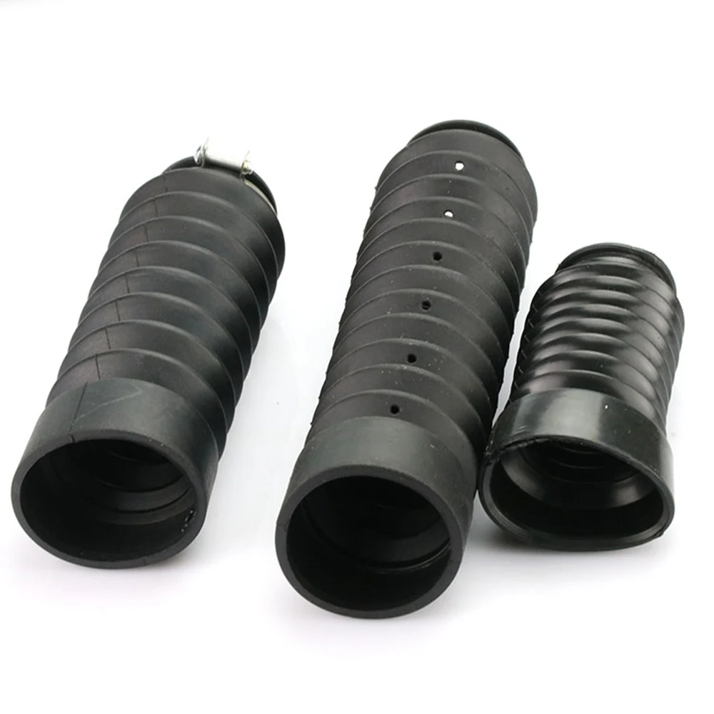 Universal Motorcycle Front Rubber Fork Shock Absorber Protector Sleeve Dust Guard Sleeve For Motocross Off Road Pit Dirt Bike