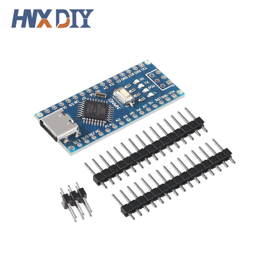 Mini / Type-C / Micro USB Nano 3.0 With the bootloader compatible Nano controller for arduino CH340 USB driver 16Mhz ATMEGA328P