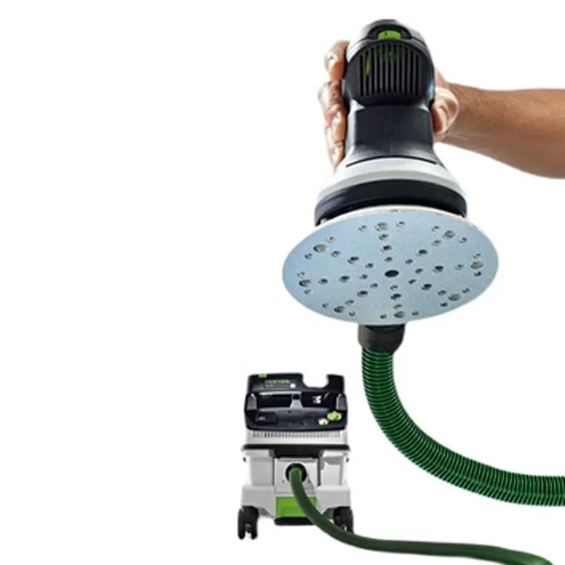Lixa seca alemã original festool granada 6 "48 poços disco lixa p80 p120 p180 p240 p320 p400 p500 mesa 150m