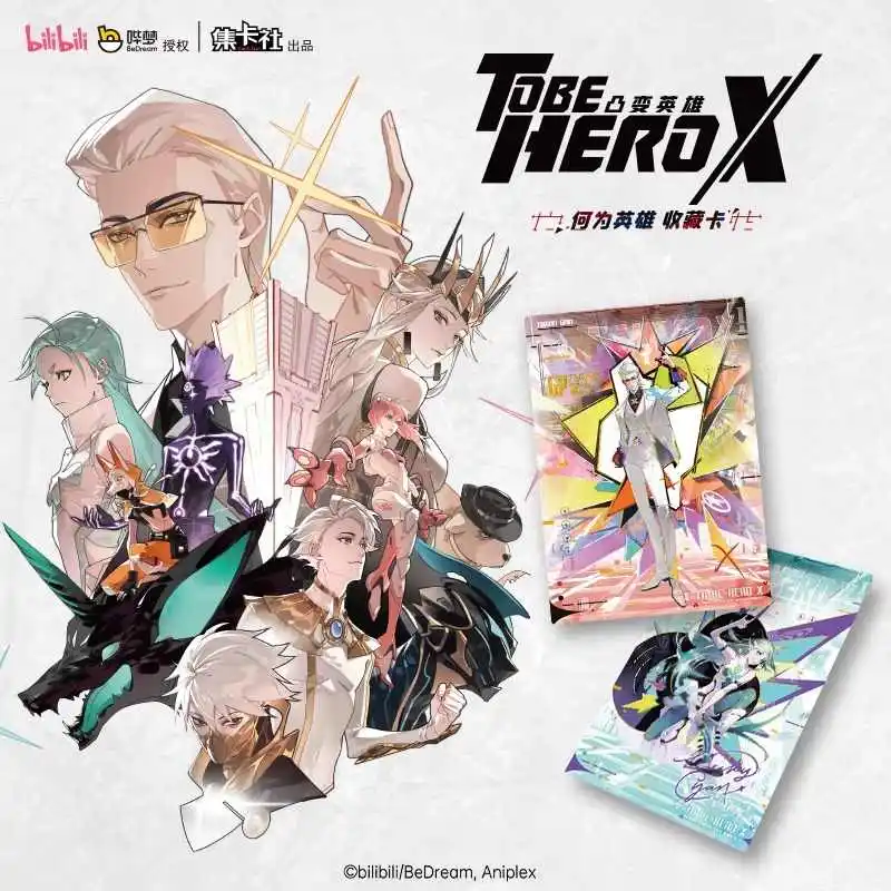 Подлинная коллекция акриловых карт To Be Hero X Convex Hero, карта What Is A Hero, анимация, периферийные устройства аниме, коллекционные игрушки, подарки