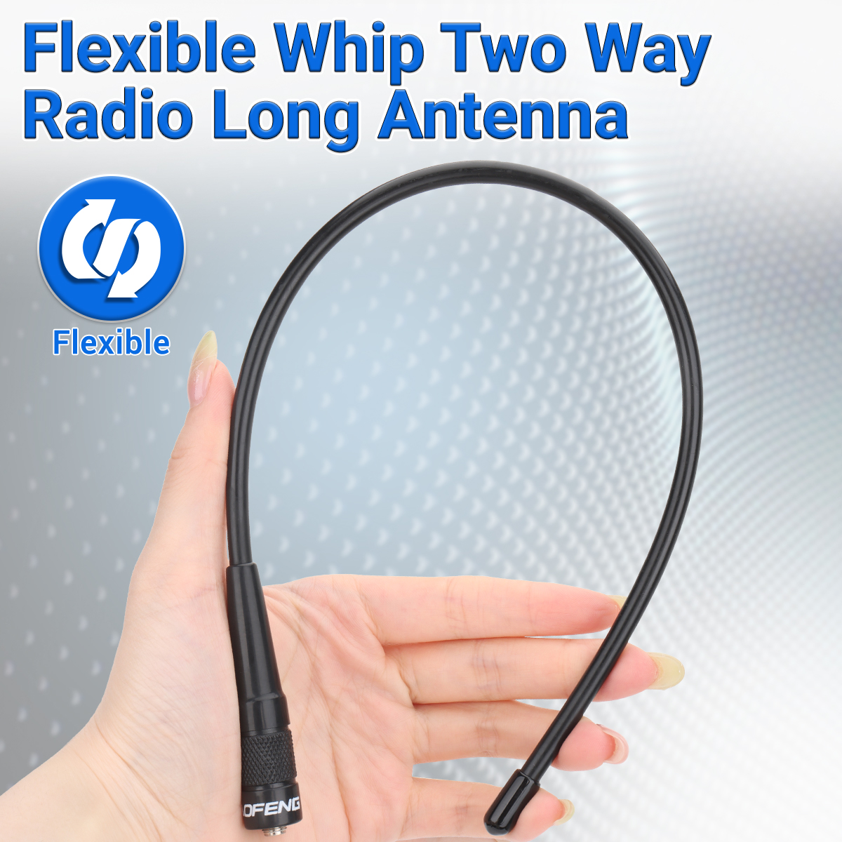 Baofeng BF-771 PRO antena hembra SMA de doble banda Walkie Talkie antena de látigo para UV-5R BF-888S UV 21 PRO 5RH Quansheng UV-K6 UV K5