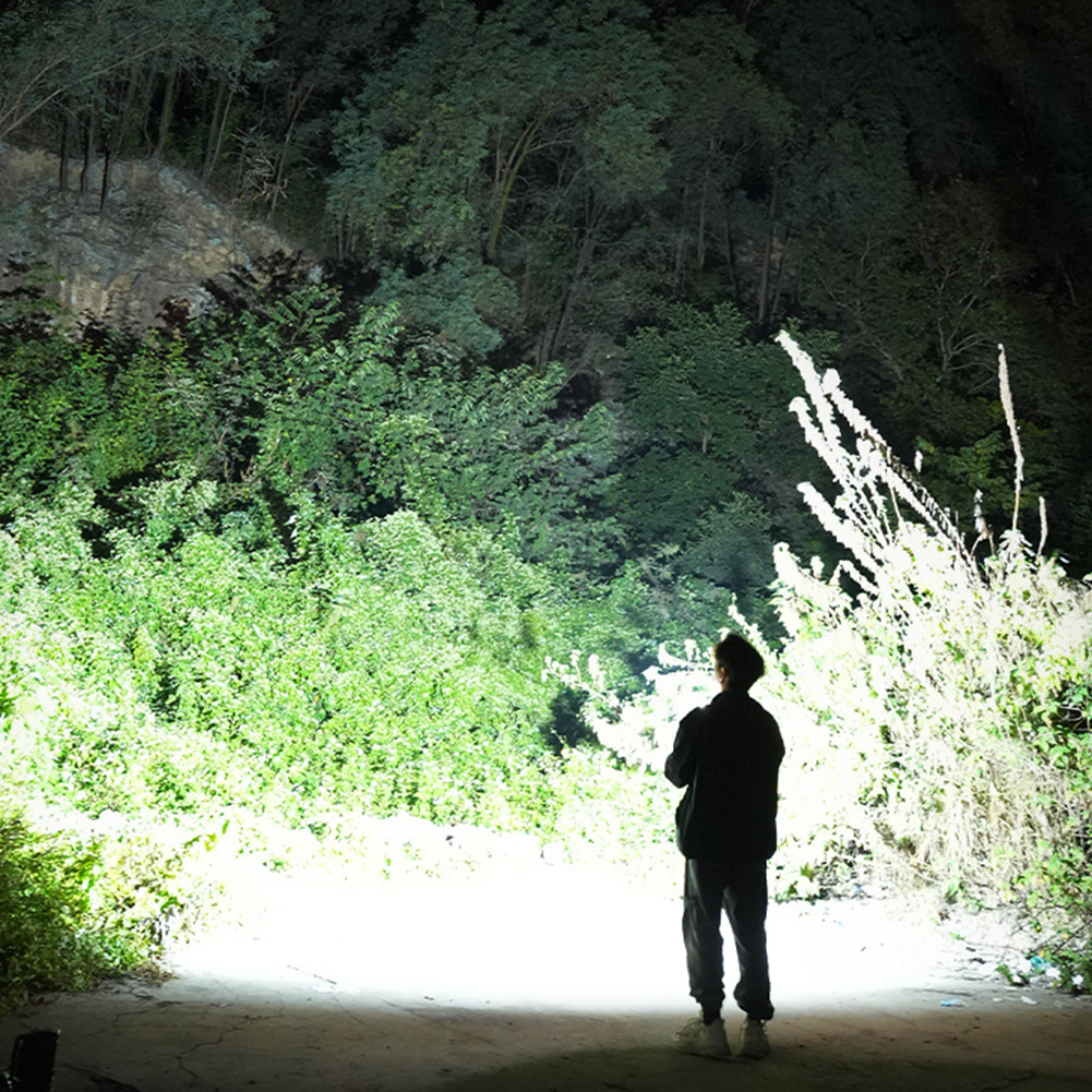 COB LED Inspection Lamp Waterproof Flashlight with Magnetic Base Emergency Light Rechargeable for Car Repair Emergency Workshop