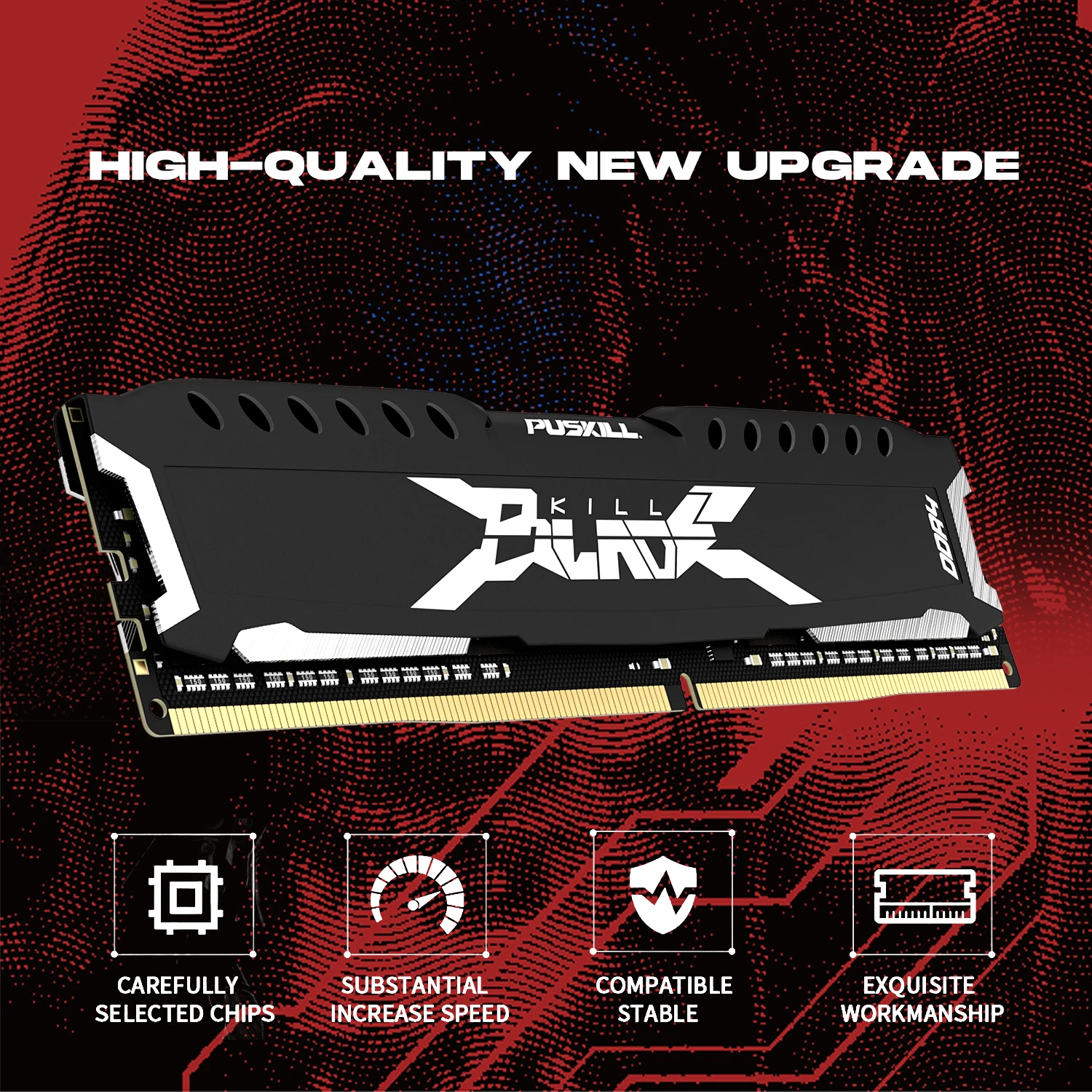 PUSKILL Speakon RAM DDR4 16 GB 8 GB 1,2 V 3200 MHz 2666 MHz Desktop-Computer UDIMM Kühlweste Speicher Memoria