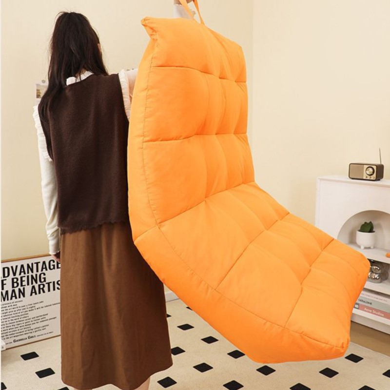 Lazy Sofa Can Lie Can Sleep Caterpillar Single Bedroom Small Sofa Master Bedroom Lounge Chair Tatami Balcony Lounge Chair Couch