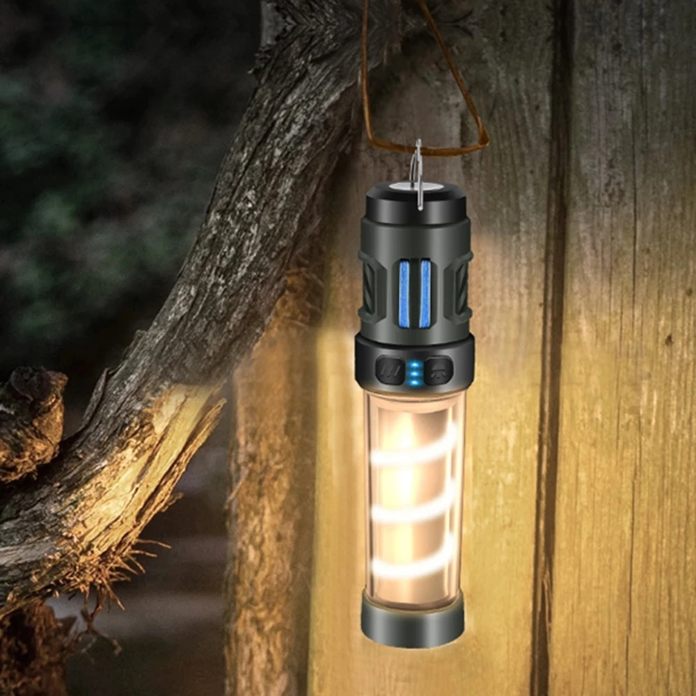 Multi-função acampamento mosquito lâmpada recarregável portátil lanterna led iluminação ao ar livre repelente de mosquito luz com tripé