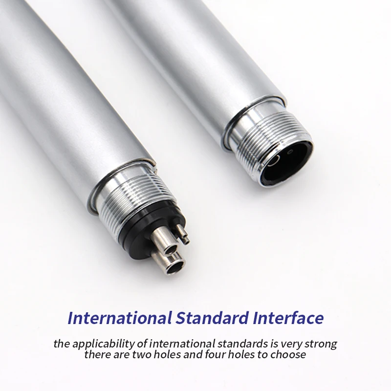 Peça de mão dental de alta velocidade com led, pontas para dentista, turbina de ar b2 m4, botão de pressão, rolamento cerâmico