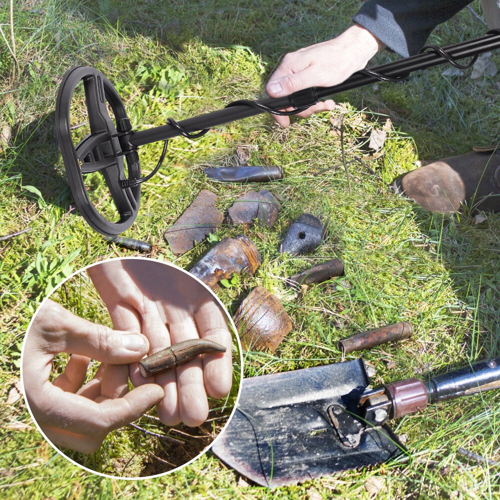 TX-850 Détecteur de Métaux EDF Professionnel Profondeur 2.5m Scanner Recherche Finder Or Détecteur Wisure Hunter Pinpointer 11 pouces