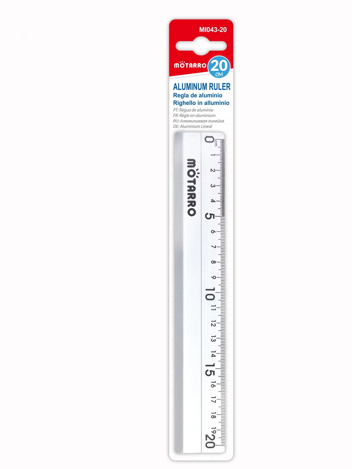 MOTARRO 1/12Pcs 20cm Straight Scale Ruler Aluminum Alloy Ruler Anti Slip Laser Calibration Ruler Woodworking Drawing Tool Office
