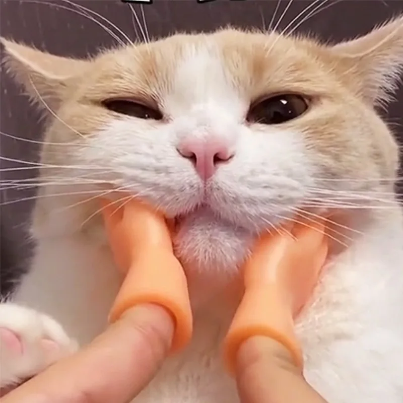 จําลองมือเล็กๆตลกมินิมือเท้าแขนซิลิโคนหุ่นมือนวนิยาย Prank ของเล่นนิ้วมือ Tease Cat Props