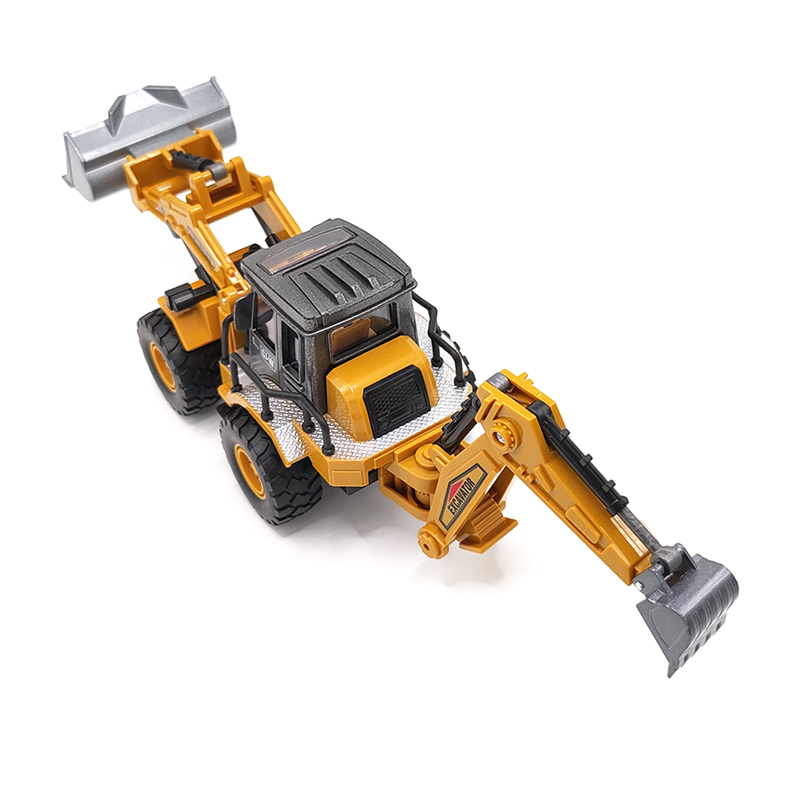 Techniek Diecast Traagheid Rijden Speelgoed voor Jongens Legering Tractor Graafmachine Bulldozer Kids Truck Kinderen Voertuig Model Gift