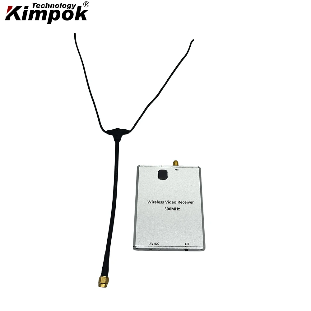 Transmisor y receptor de vídeo FPV de 300Mhz y 5W, transmisión de imágenes de largo alcance VTX para drones de 300M