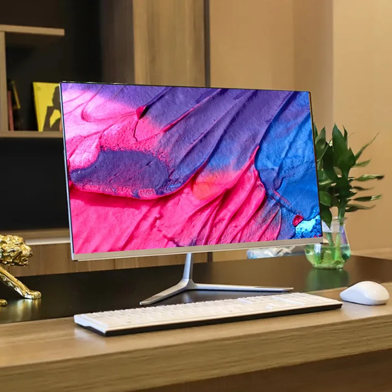 All-in-One Desktop 21,5 "/23,8" FHD Display Core I5 I7 Gaming All-in-One Computer Kabelgebundene Tastatur/Maus