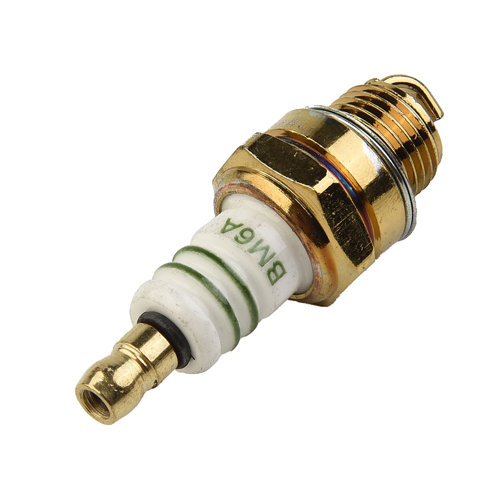 Vela de ignição bm6a, substituição para m7 l7t cj8 1560, serve para motosserra, cortador de grama, equipamento de motor pequeno, ferramentas a gás, 1 peça