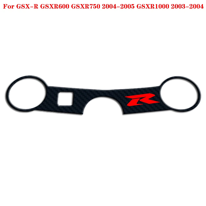 Carbon Tank Cap Sticker Tank Pad Fork Triple Tree Upper Clamp Decal For SUZUKI GSXR GSX-R 600 750 1000 K3 K4 K5 K6 K7 K8 K9 L17