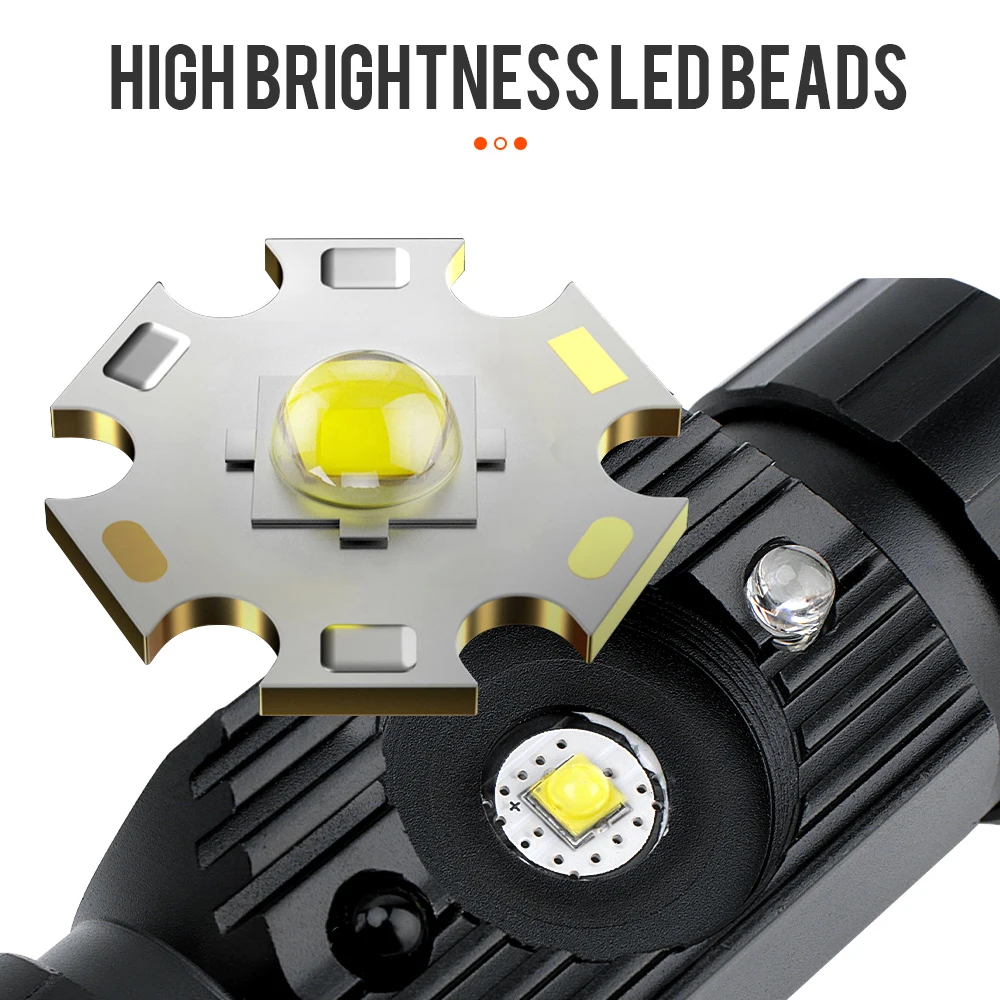 BORUiT RJ-020 LED faro de inducción 1000LM Sensor de movimiento faro 18650 linterna de cabeza recargable para Camping caza