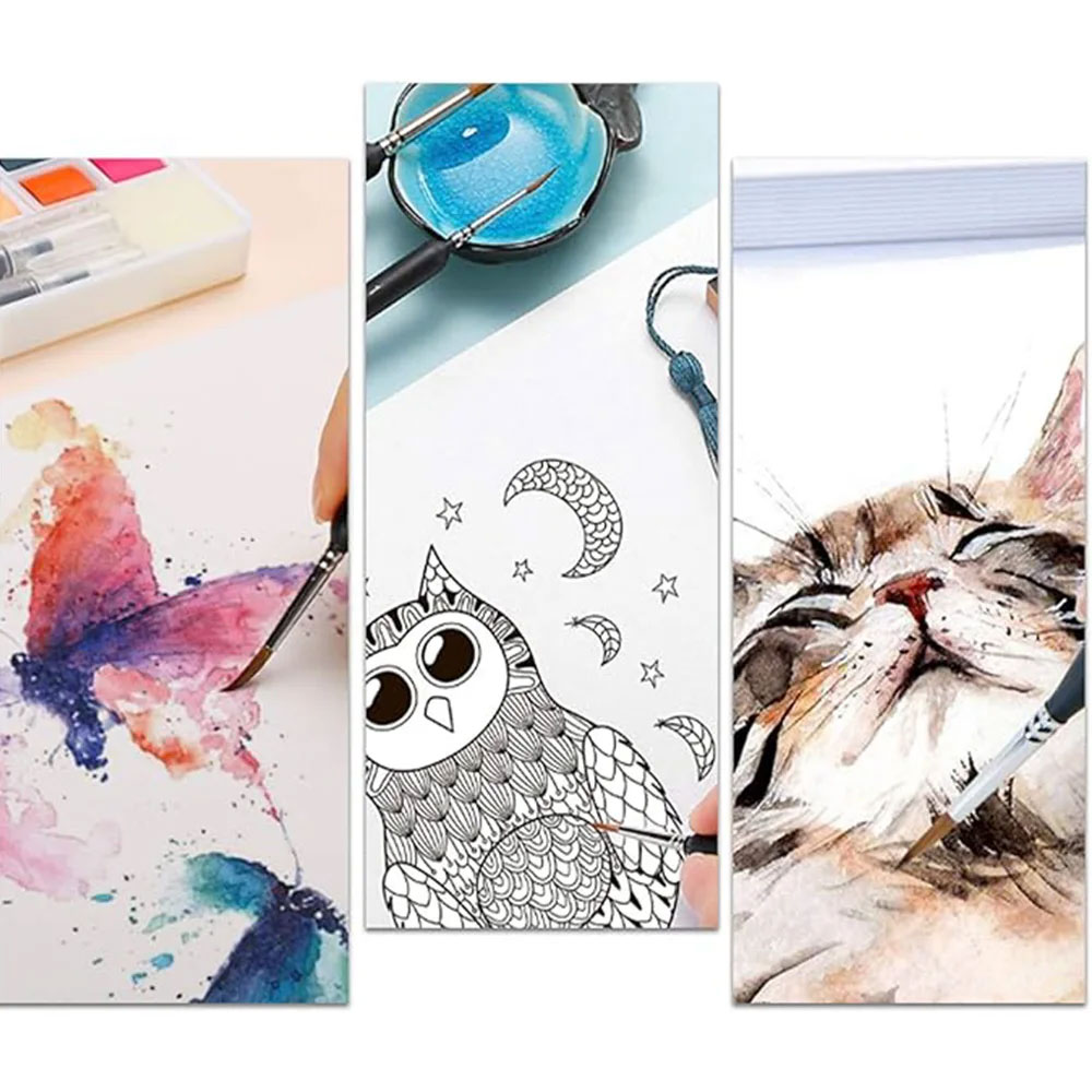 11/22 Pcs Miniature Paint Brushes, Set Paint Brushes for Acrylic Painting, Watercolor, Oil, Figurine, Craft, Models