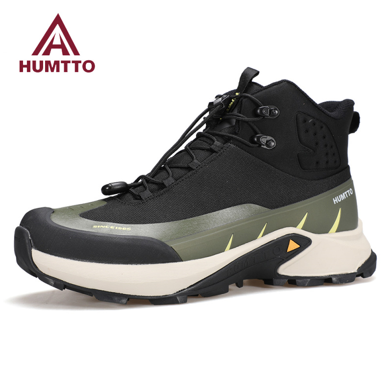 HUMTTO Wanderschuhe für Herren, atmungsaktive Stiefel, Herren-Outdoor-Trekking-Trainer, Winter-Herren-Sportschuhe, Gummi-Sicherheits-Arbeitsschuhe