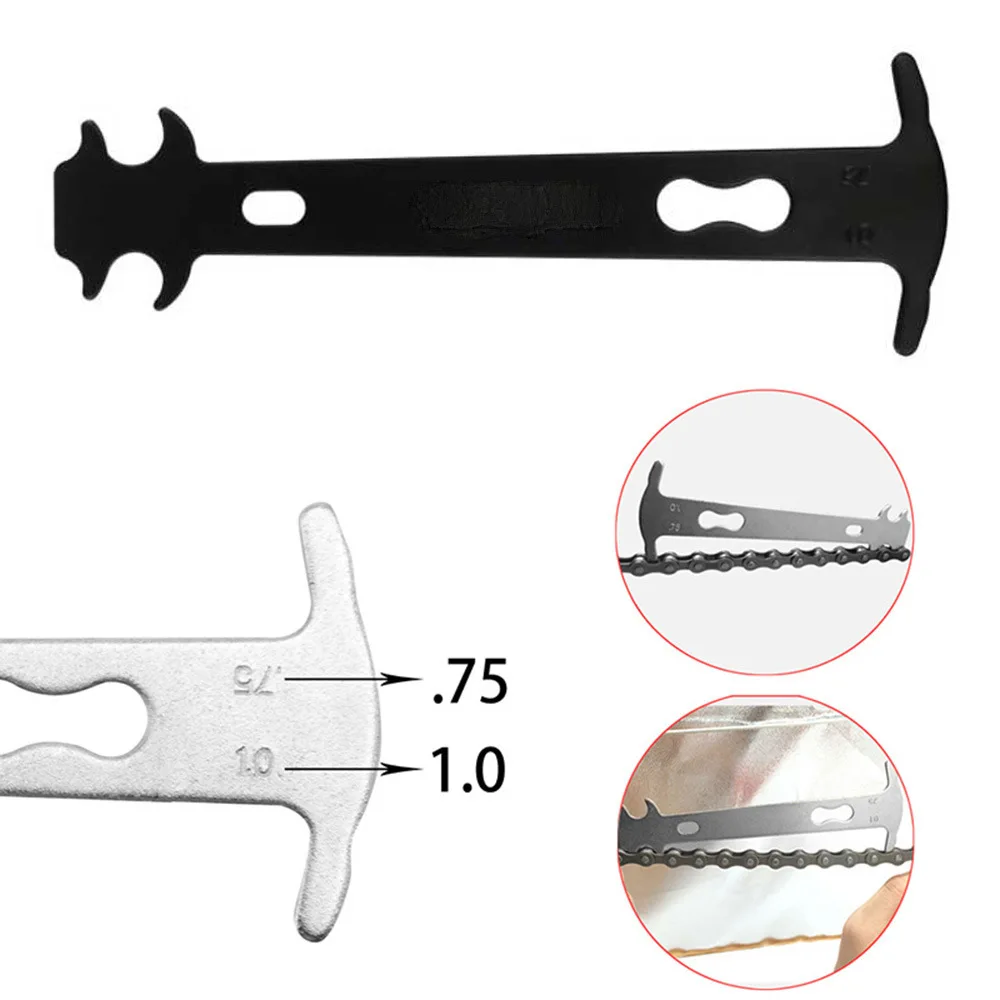 Bicycle Chain Checker Indicator Repair Tool for Mountain Road Bicycle Wear Chains Gauge Measurement Ruler  Bicycle Accessories