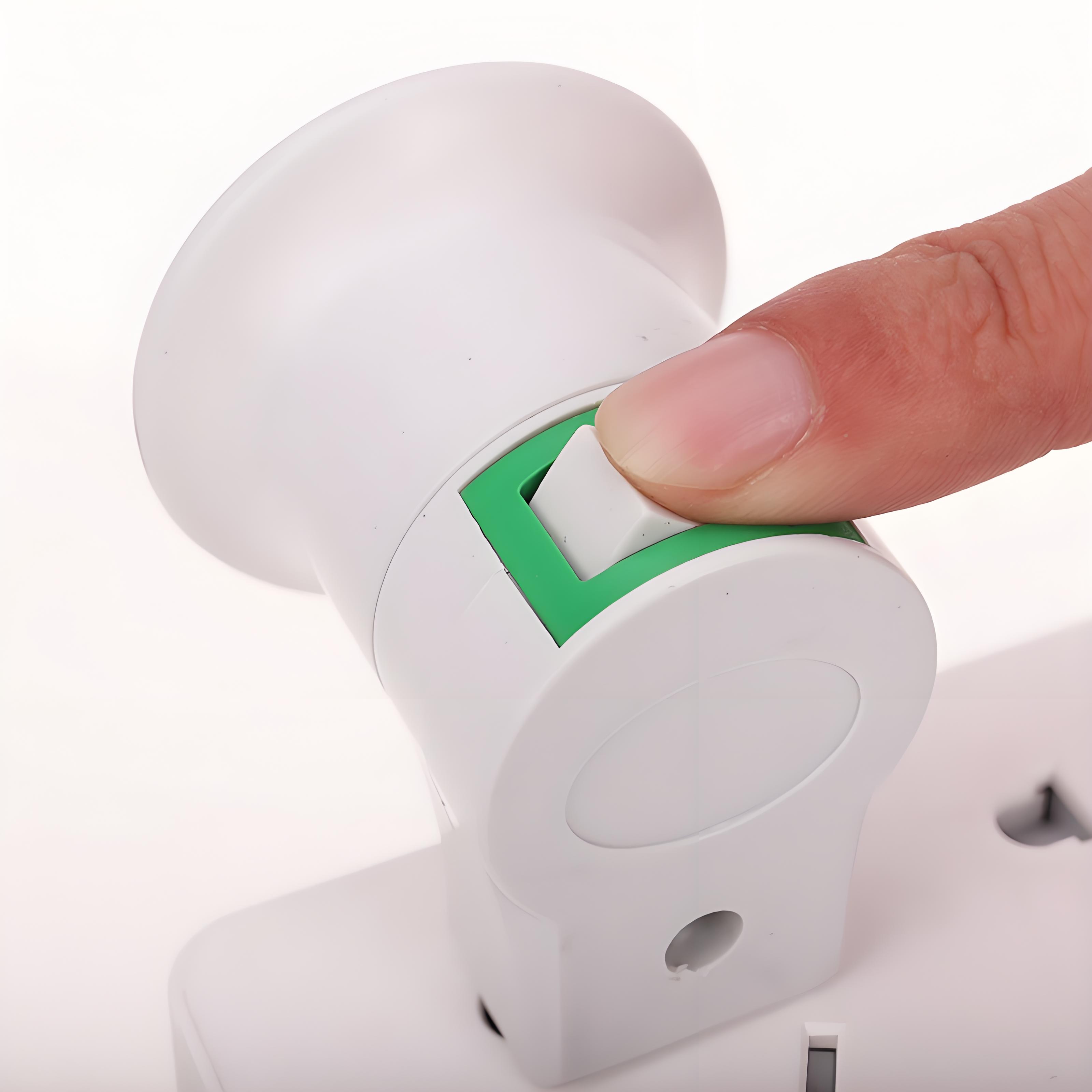 1-12pcs E27 Lamp Socket Adapter with Switch EU Plug Plastic Standard Screw-in Socket Outlet Converter Bulbs for Home