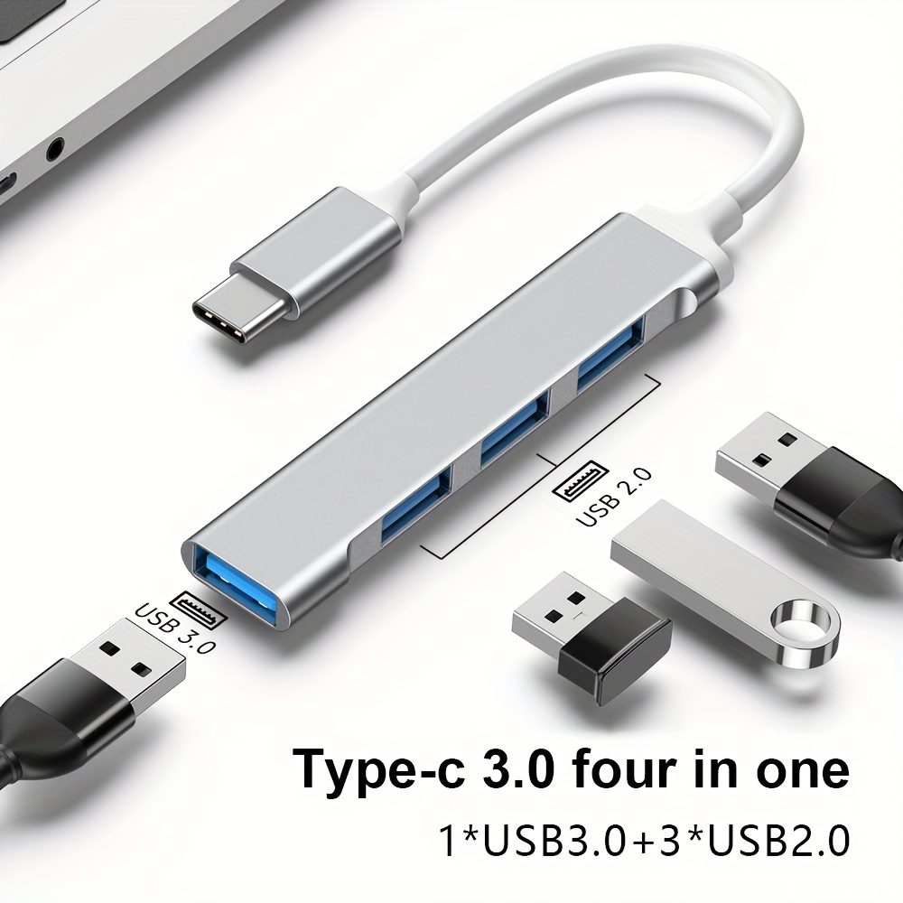 467 computador de telefone móvel um arrasto quatro expansores transmissão de alta velocidade doca usb divisor de fio multifuncional