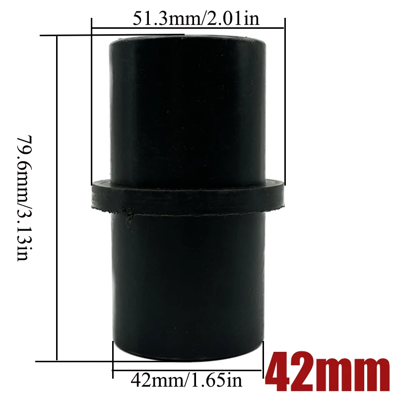 42 ミリメートル 60 ミリメートル 75 ミリメートル 90 ミリメートル車のヒーターダクト減速ホースチューブコネクタパイプジョイナー Eberspacher ベバストディーゼルパーキングヒーター