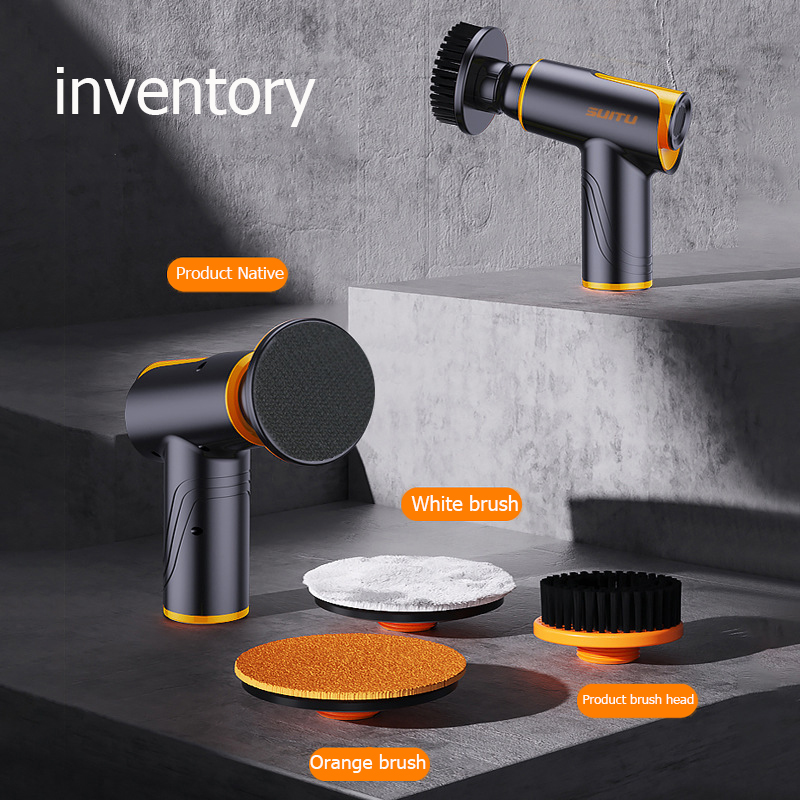 Small wireless electric vehicle polishing machine and waxing machine are suitable for car leather/paint surfaces/floor surfaces