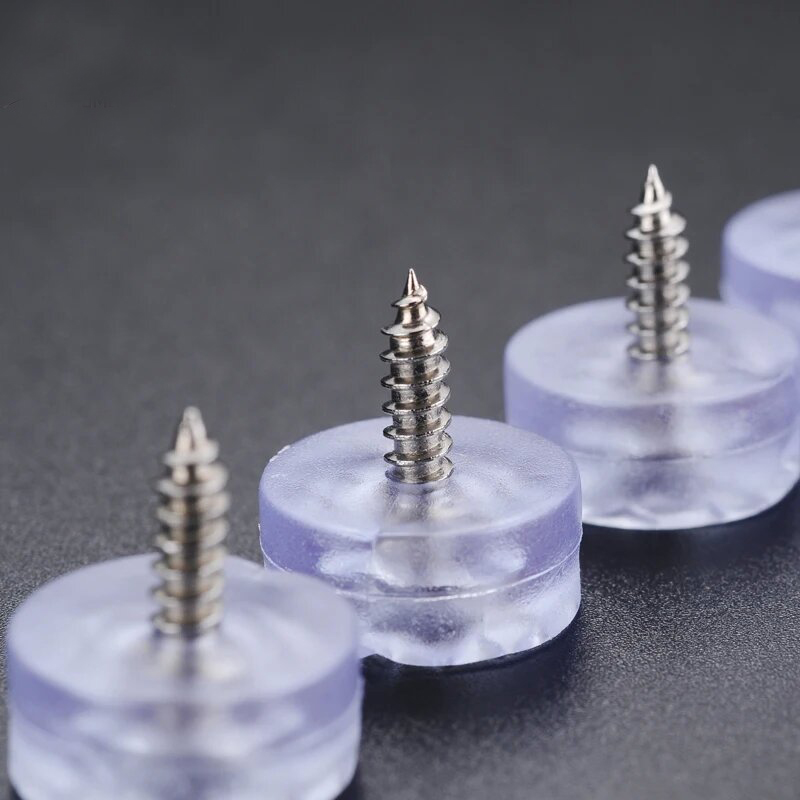 Ножки для мебели, подкладки для ножек стула, ножек журнального столика, прикроватного шкафа, напольное защитное покрытие, Нескользящие ножки из ПВХ с круглым дном