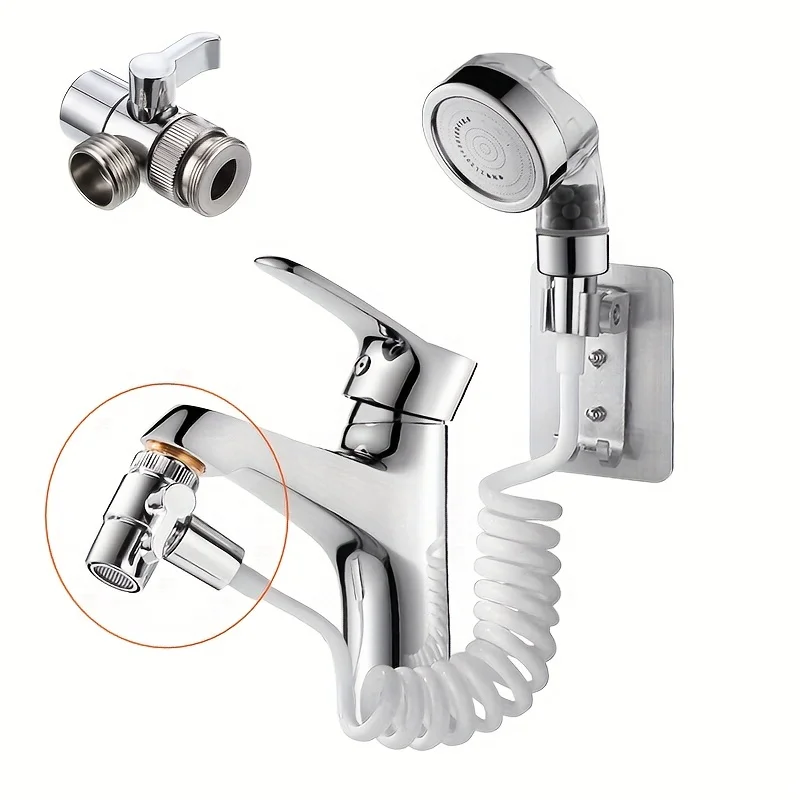 Adaptador de interruptor de grifo, válvula desviadora divisora de fregadero de cocina, conector de grifo de agua para inodoro, bidé, ducha, accesorios de baño