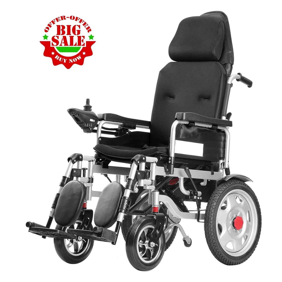 2025 Hot Selling Best Selling Products Reclining With High Back Electric Wheelchair For Elders