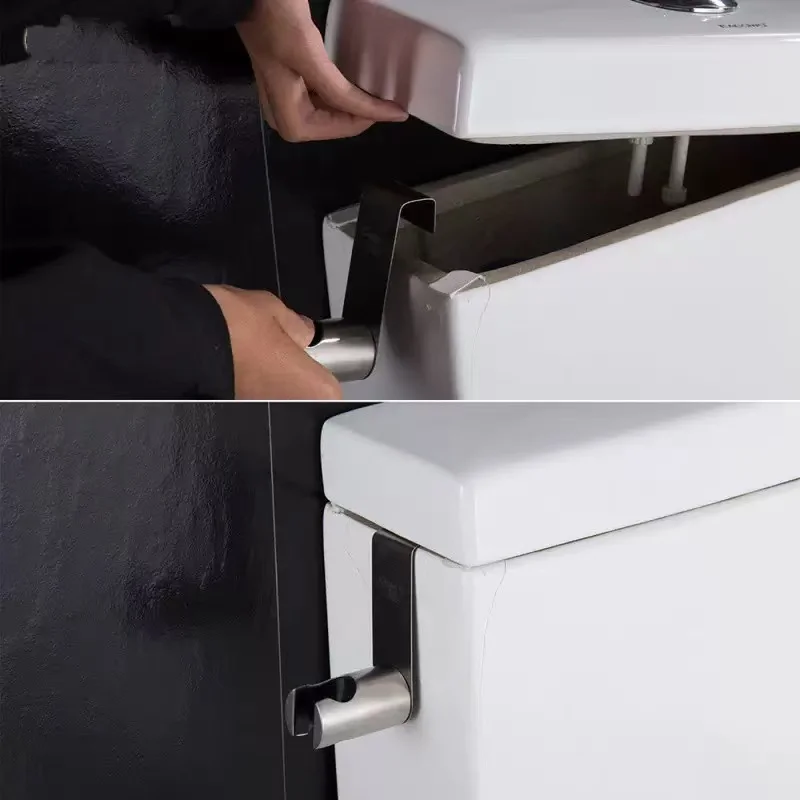 1 pz supporto in acciaio inossidabile gancio gancio bidet spruzzatore supporto WC attacco bagno staffa sospesa per doccetta