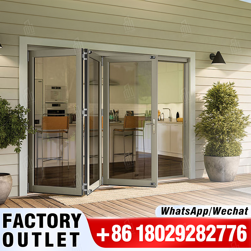 GEDELI-sistema de puertas correderas silenciosas de vidrio templado doble, resistente, exterior, Interior, balcón, Patio, puerta de aluminio de vidrio