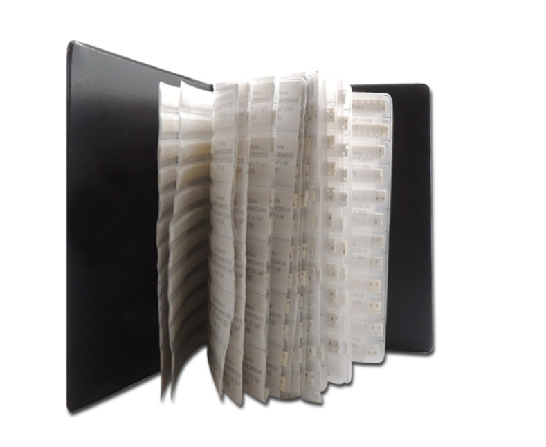 1 unidad de resistencia SMD de 170 valores, 8500 Uds., 1% 0R ~ 10M 0201 0402 0603 0805 1206, Kit surtido de resistencias de libro de muestra