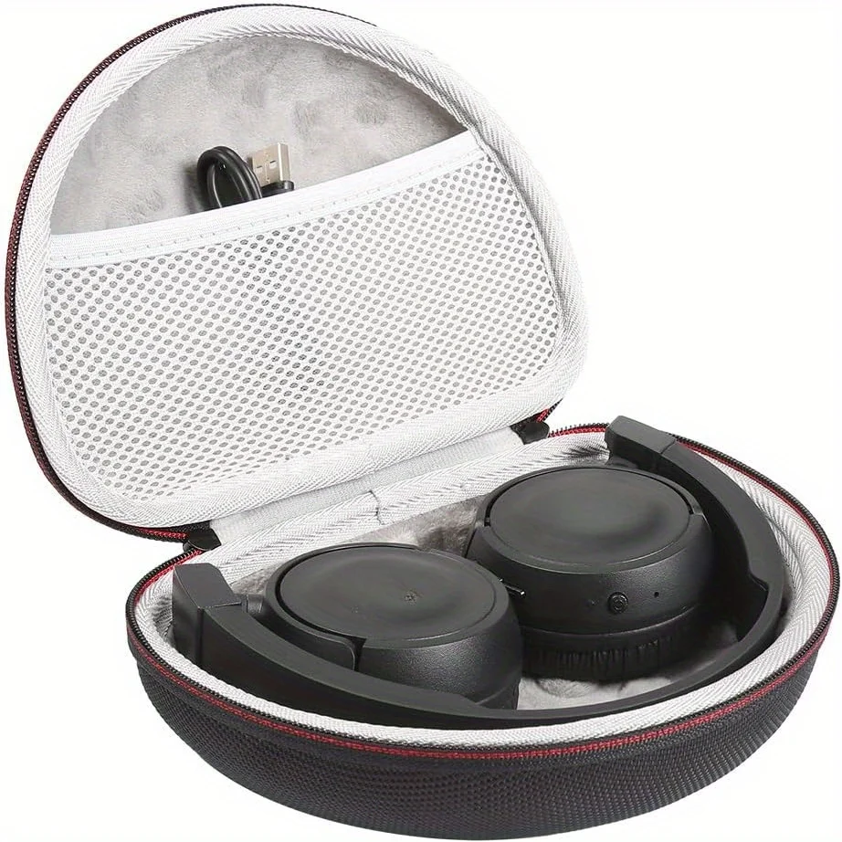 Headphone Case for JBL Tune 510BT 500BT 600BTNC T450BT 660NC JR 300BT 310BT Sony MDR-ZX110, Wired Wireless Protective Sleeve Bag