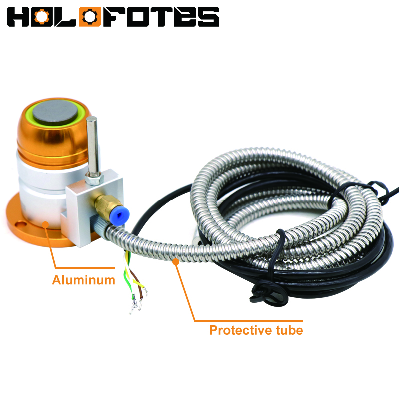 Sensor de herramienta CNC Mach3, sonda de eje Z, herramienta cerrada Normal, medidor de ajuste de longitud, preestablecimiento, soplado automático para enrutador CNC