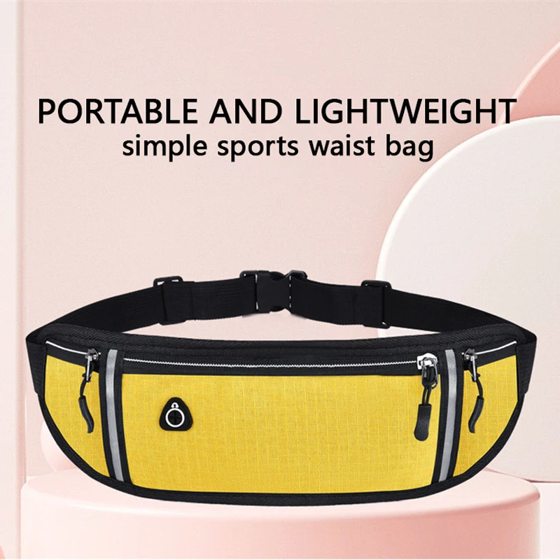 Marsupio sportivo Cintura da viaggio per il tempo libero Cintura da esterno impermeabile invisibile Nuovo mini marsupio leggero a tracolla