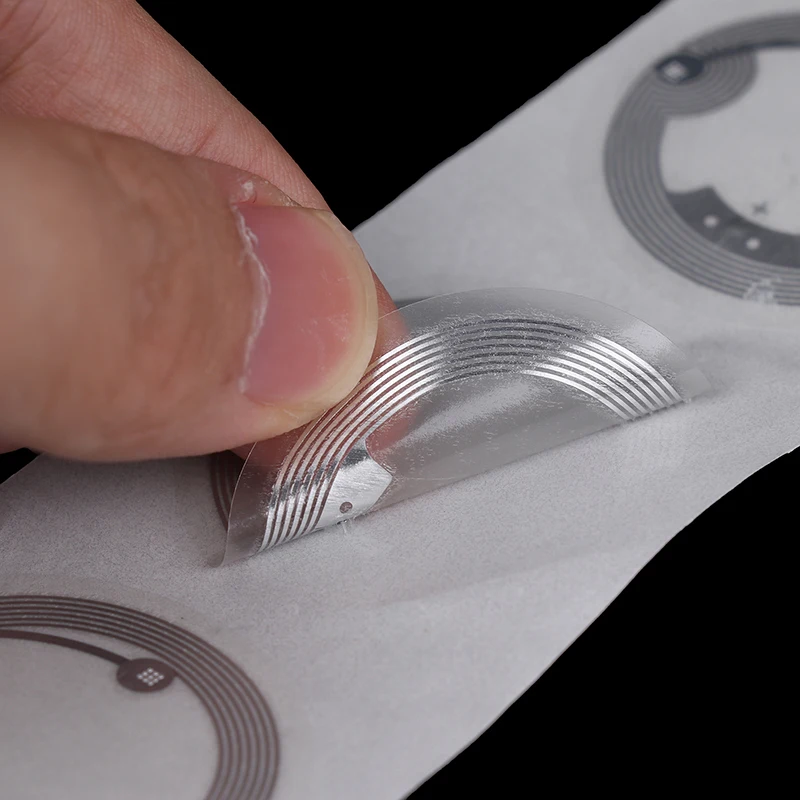 Étiquette autocollante électronique réinscriptible, diamètre rond 40mm, NFC, copie Clone, 10 pièces/ensemble