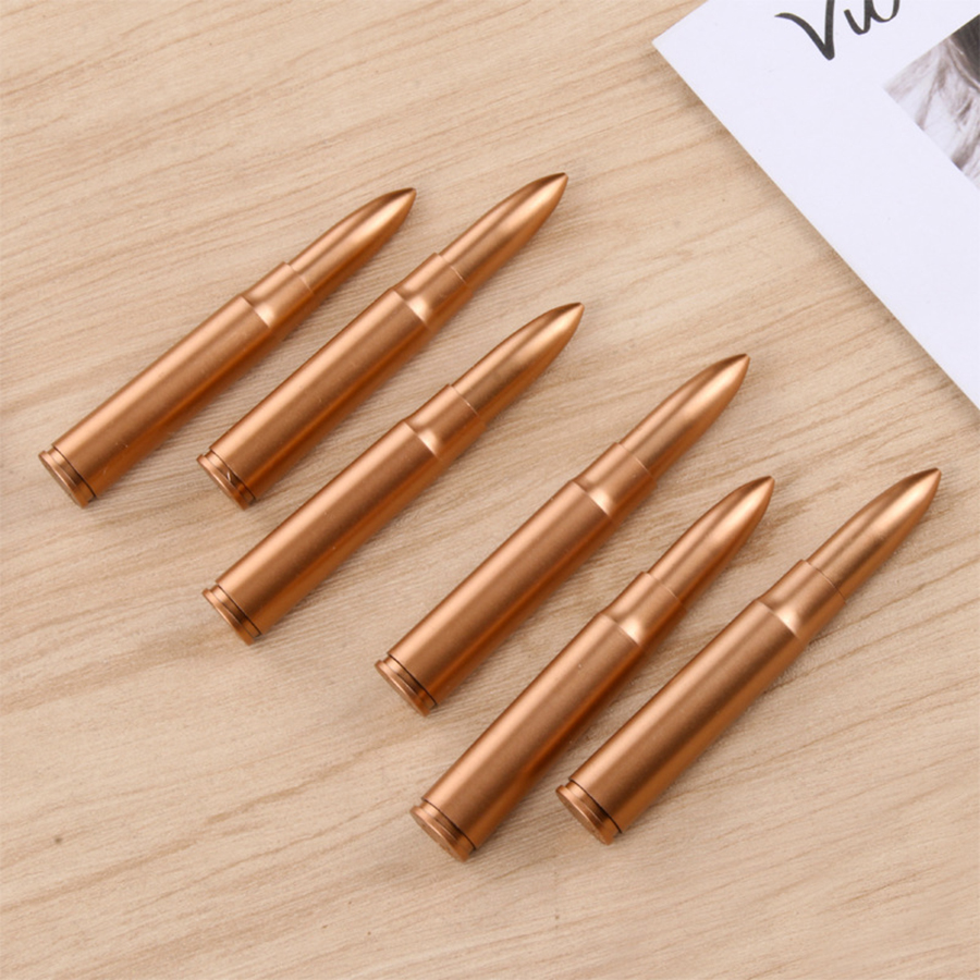 10Pcs Bullet Shaped Ballpoint Pens Novelty Pens for Student, Party Favor