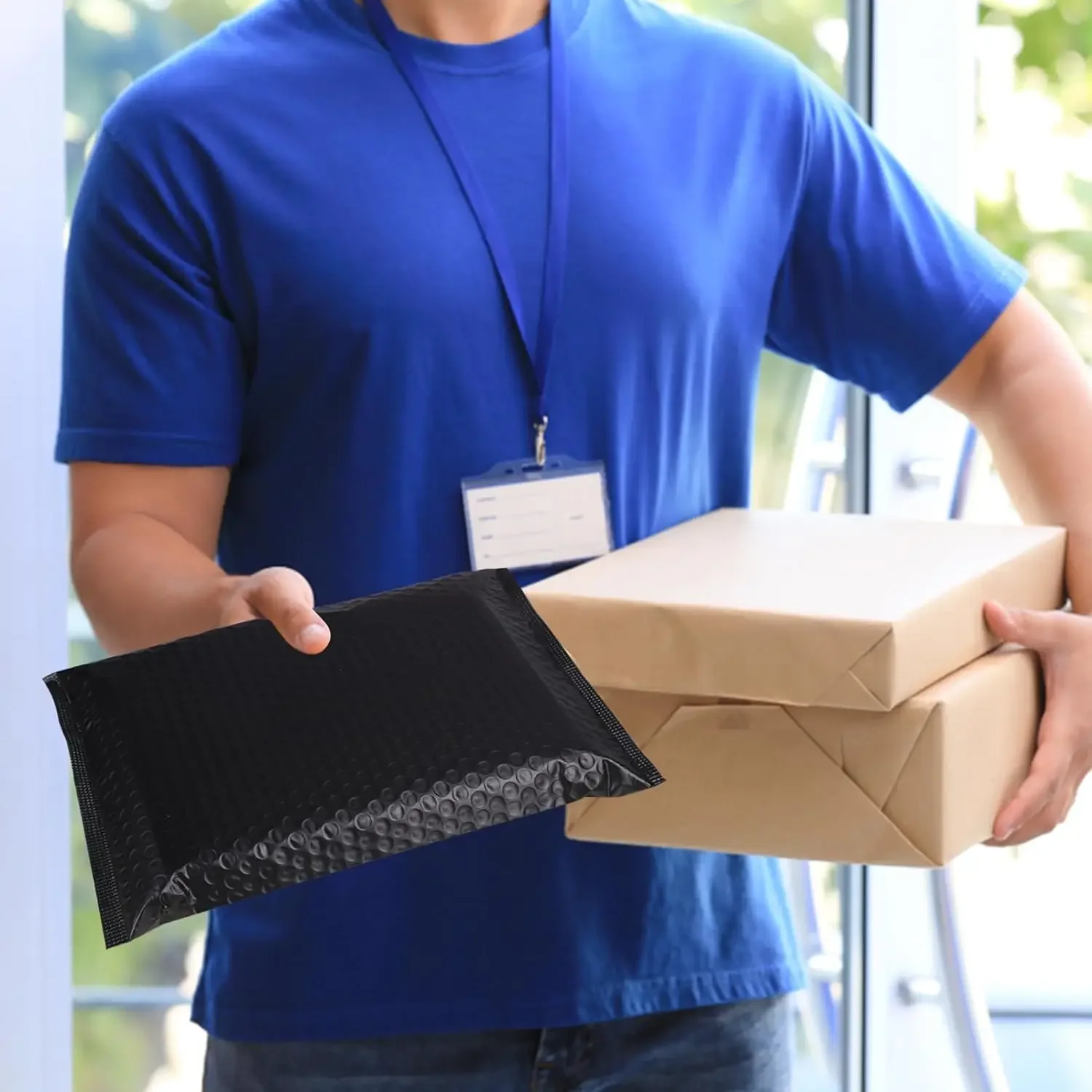 100 pçs multi cores pacote de entrega embalagem pequenas empresas suprimentos envelopes pacotes de envio bolha envelope saco de embalagem
