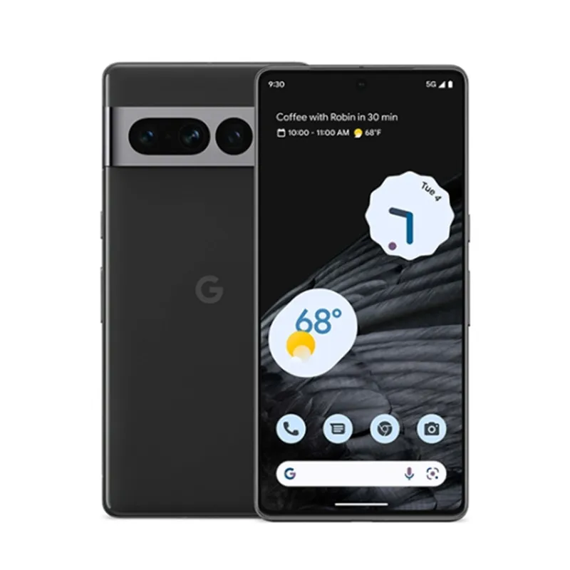 Google Pixel 7 Pro 5G Smartphone 12GB RAM 128GB/256GB ROM 6.7" 120HZ OLED NFC Android 13 IP68 Teléfono resistente al agua y al polvo