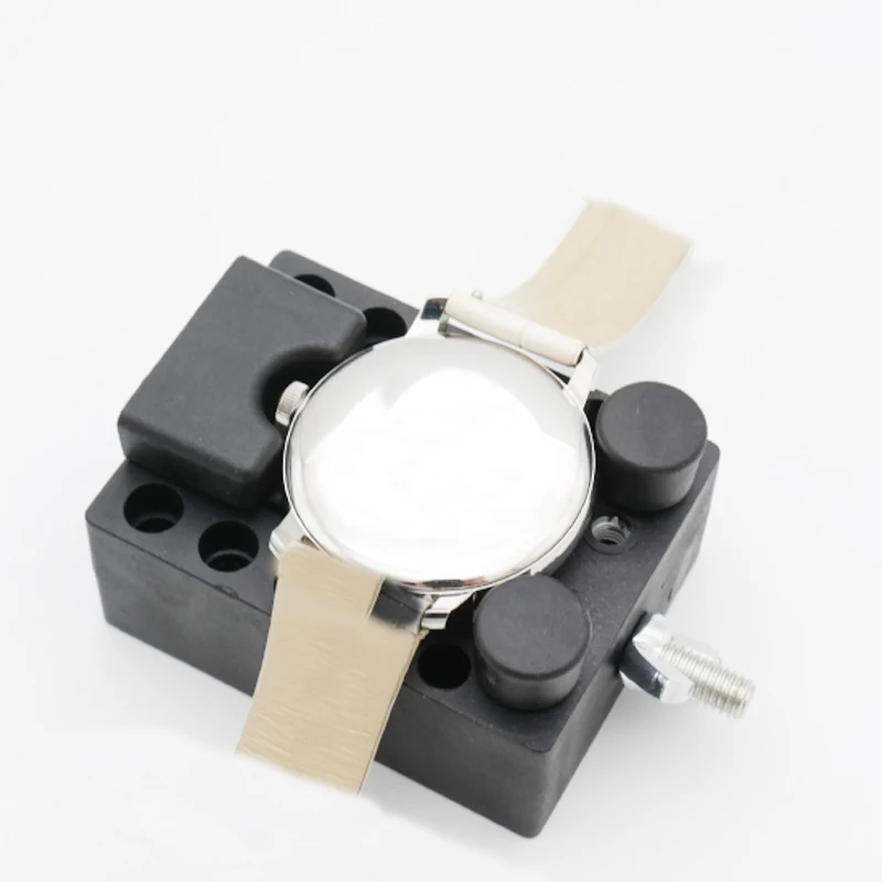 Práctico accesorio de herramienta de abridor de caja trasera de reloj tipo bola de atornillado de goma para relojero accesorio de reparación de reloj de pulsera