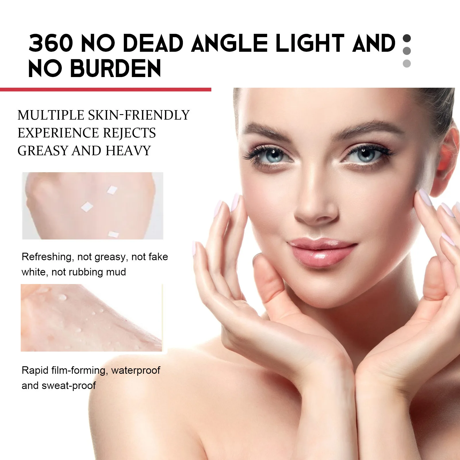 顔の日焼け止めスティック Spf 50+ 日焼け止めスティックさわやかなオイルコントロール日焼け止め美白保護クリームフェイスケア 15 グラム