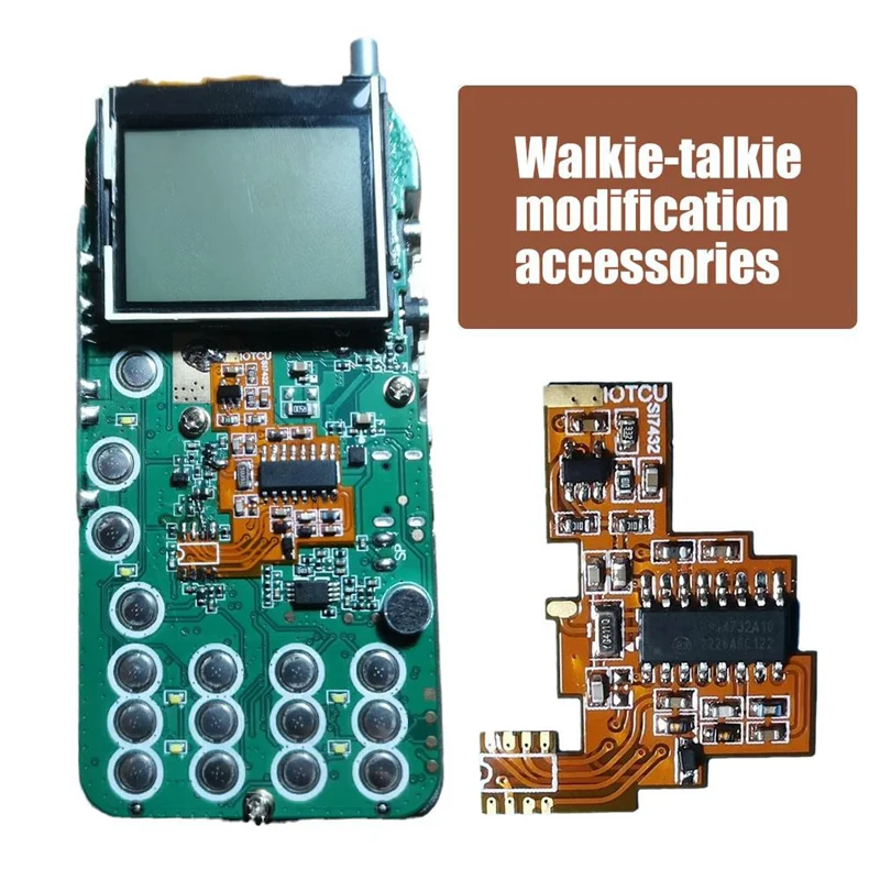 ABZZ-для Quansheng K5 K6 SI4732 плата FPC модификация коротковолновый полнодиапазонный прием + чип расширения 2 м