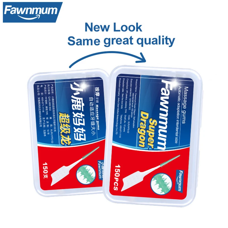 Fawnmum 150 pçs aparelho ortodôntico interdental escova de silicone limpo dentes escova de dentes limpeza dental higiene oral ferramenta cuidados