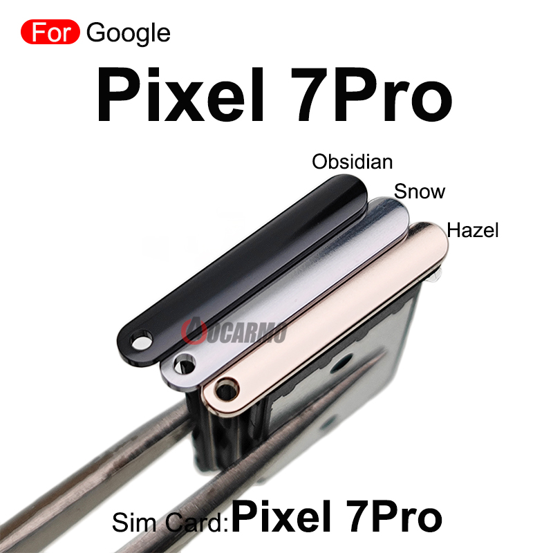 SIM-Karten-SIM-Fach-Steckplatz für Google Pixel 7 Pro 7 Pro Ersatzteile