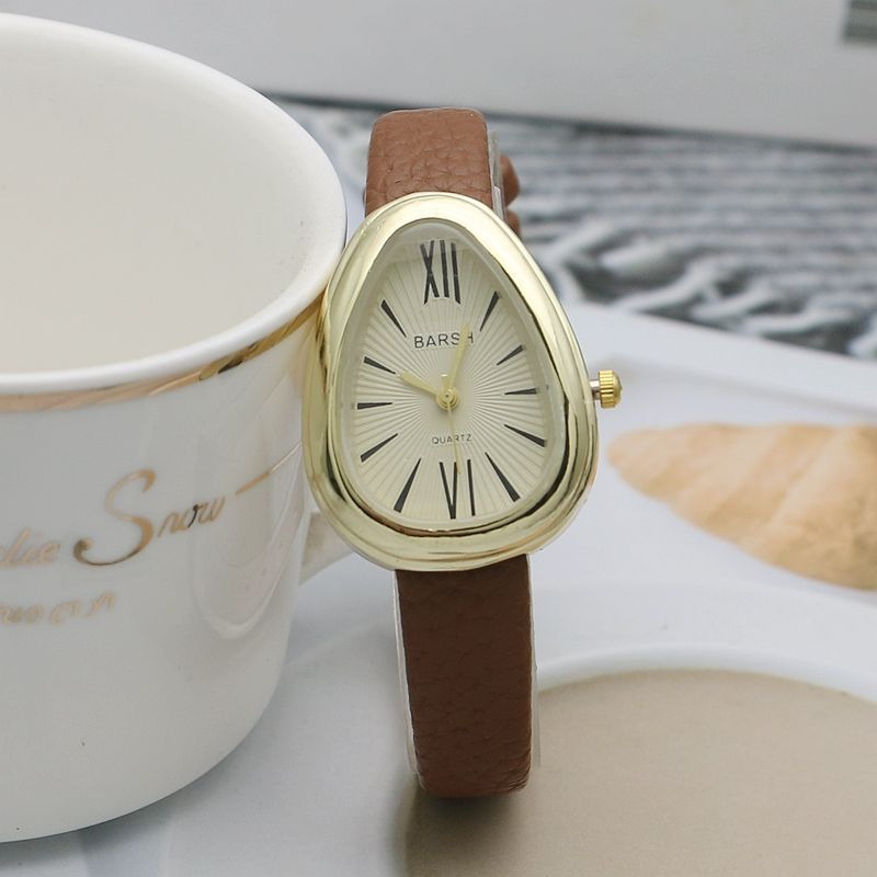 Брендовые женские часы с каплями воды и циферблатом, простые студенческие модные подарочные кварцевые часы, наручные часы с кожаным ремешком, дропшиппинг, Reloj Mujer