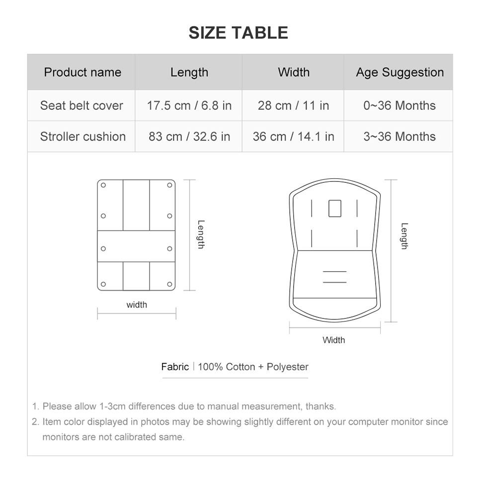 Cojín para cochecito y funda para cinturón de seguridad, 2 unidades/juego, almohadilla Universal para asiento de cochecito de bebé, alfombrilla suave para cochecito de niño, accesorios para cochecito