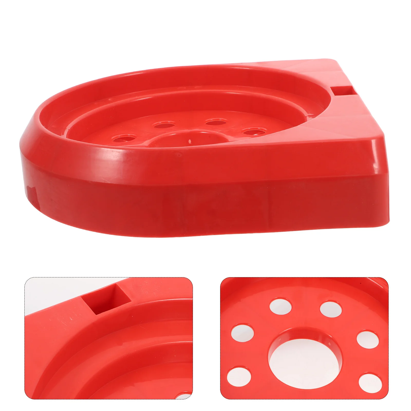 Fire Extinguisher Base Rack for 3-8KG Made of Plastic Material Space Saving Design Ideal for Storing Fire Extinguishers