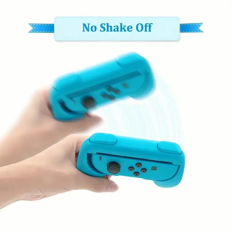 2PCS Joycon Bracket Stand Holder Compatible for Nintendo Switch & OLED JOY CON Controller Gamepad Handle Hand Grip Accessories
